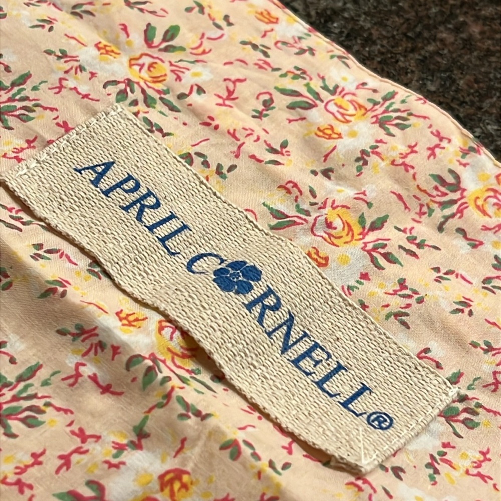April Cornell Floral Tote Market Bag - Picture 4 of 7